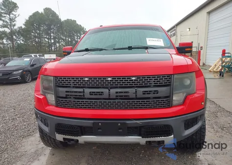 2013 Ford F-150 Svt Raptor from USA, damaged, VIN 1FTFW1R6XDFB37021